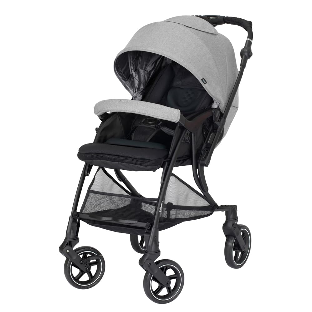 Pigeon Runfee UP Double-Facing A-Type Stroller, Gray