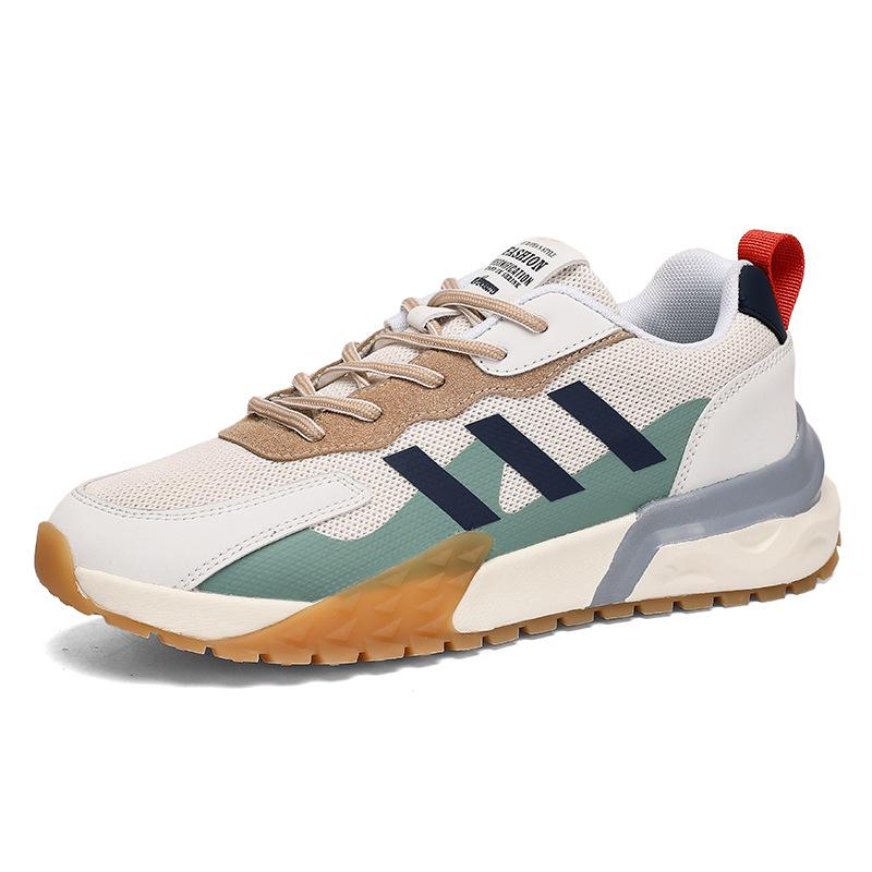 Shoes Spring and Autumn Mesh Fly-woven Upper Running Large Size Sports Shoes Casual Shoes