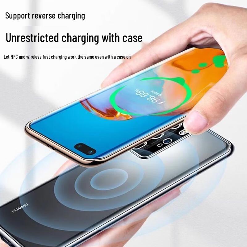 POZZO Anti-Yellowing Transparent Phone Case for Huawei