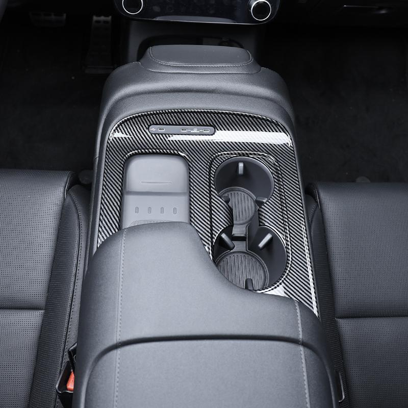 Center Console Cover Auto Console Gear Shift Central Water Cup Storage Box Trim For 9-seater Hyundai Palisade LX3 2025 2026 LHD