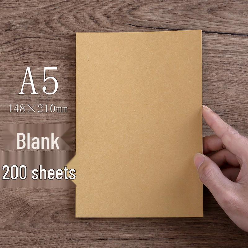 Vintage Wave Love Letter Set - 200 Sheets & Envelopes In Retro Kraft Paper Style