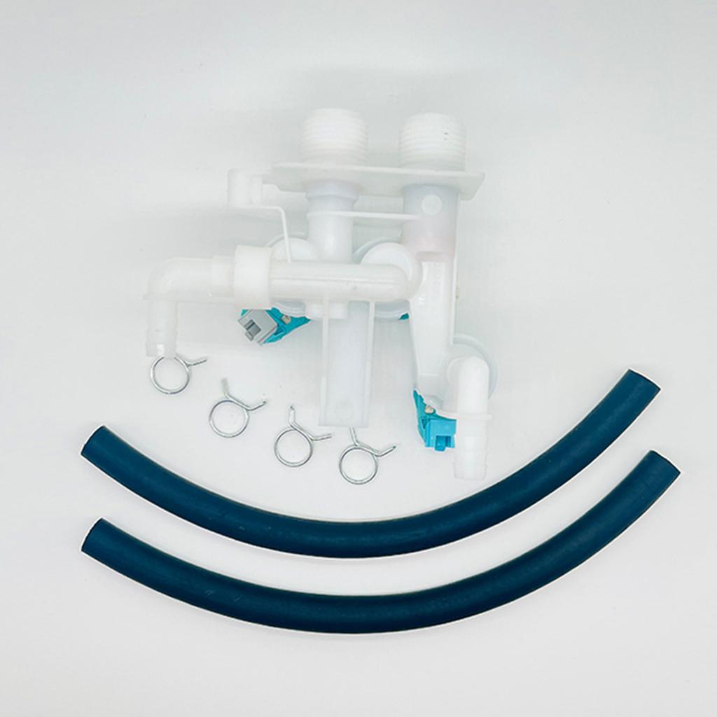 Efficient Water Inlet Valves Quick Installation Laundry Valves for Automatic Washing Machines Intelligent Water Saving