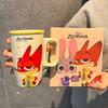 Crazy Zootopia Judinick Ceramic Mug Large Capacity Couple Water Cup Children's Home Drinking Water Office