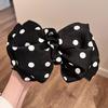 Polka Dot Big Bow Hair Clip - Fairy Style Summer Accessory for Women