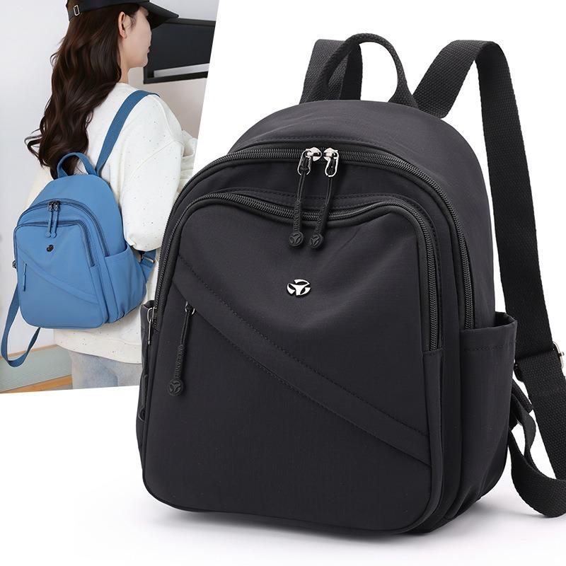 New Fashion Oxford Cloth Backpack Casual Travel Women's Bag with Multi-compartment Zipper Large Capacity