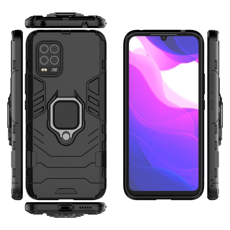 For Xiaomi Mi 10 Lite 5G Case Armor Magnetic Stand Full Cover For Xiaomi Mi 10 Lite Case For Xiaomi 11T 12T Pro 10T 9 12 11 Lite