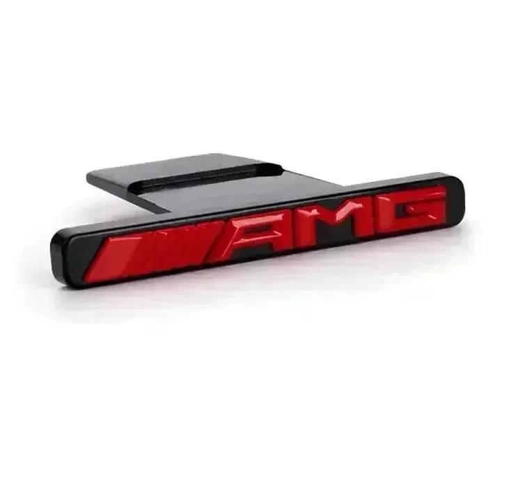 

1pcs 3d AMG Logo Emblem Car Front Grille Badge Car Styling For Mercedes Benz W124 W168 W169 W176 W177 W202 W203 W204 W205 W210
