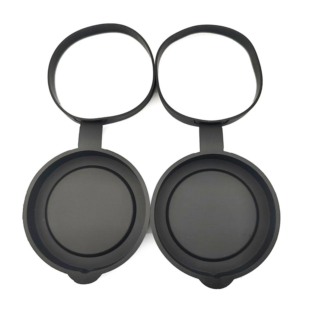 Silikon Fernglas/Monokular Objektivabdeckungen 52mm-55mm/61-63mm für optische Instrumente Staubschutz/Augenschutzkappen