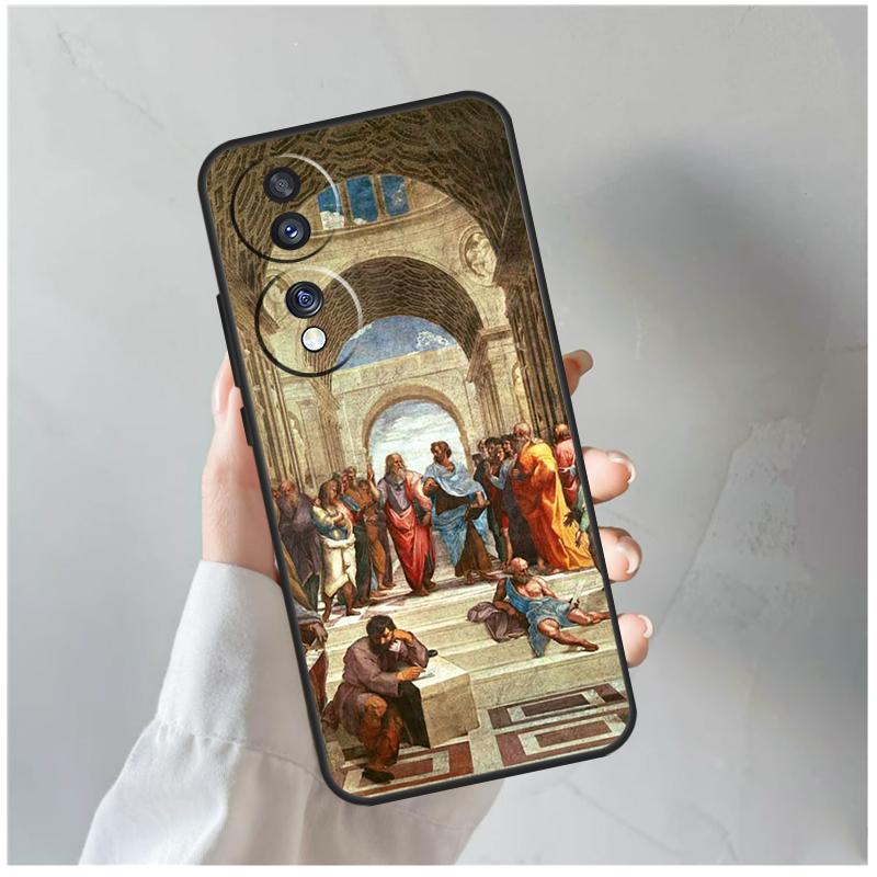 Renaissance Art Aesthetic For Honor Magic 8 Pro 6 7 Lite Case For Honor Win RT 50 70 90 200 400 X8c X8b X9a X9b X9c X9d