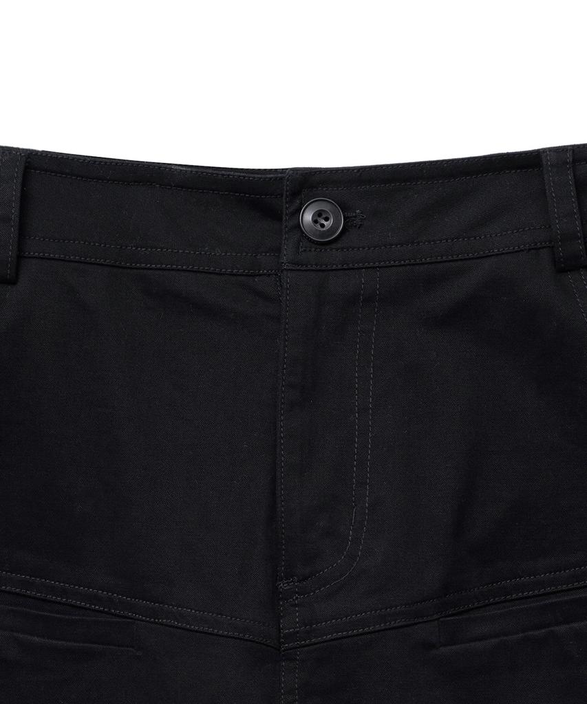 NOIRER Curved Drill Pants (Black)