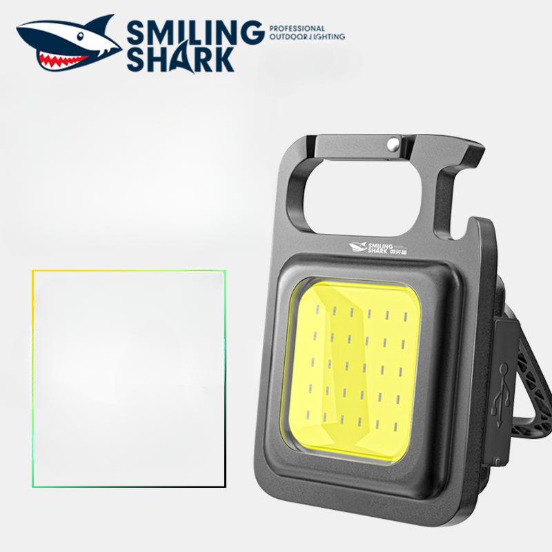 Mini portachiavi portatile a luce forte, piccola torcia elettrica, tasca di ricarica, dormitorio per studenti, campeggio all'aperto, luce portatile
