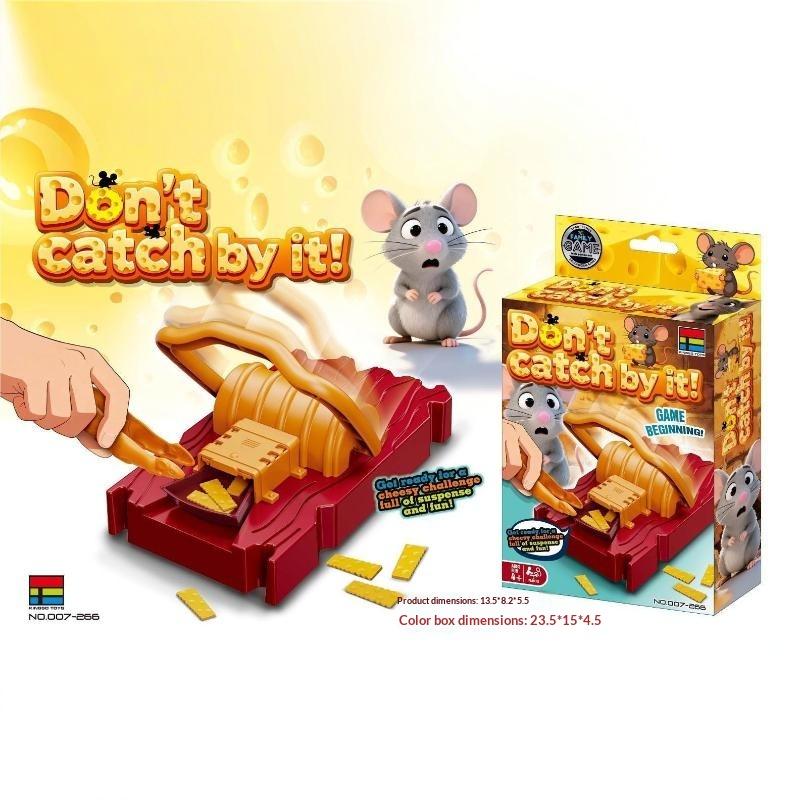 

1 Set Trick Mouse Clip Game Don t Catch By It Cheese Trap Mousetrap Toy For Child Fine Motor Coordination Mouse Trap Board Games