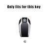 HINB3 M Emblem Car Key Case Cover Shell for BMW LED Display G30 G12 G11 G32 G31 5 7 Series I8 I12 G01 X3 X4 G02 G05 X5 G07 X7 Keychain