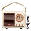 Retro Bluetooth Speaker Vintage Decor Old Fashion Style Mini Portable Wireless Speaker for Kitchen Desk Bedroom Office