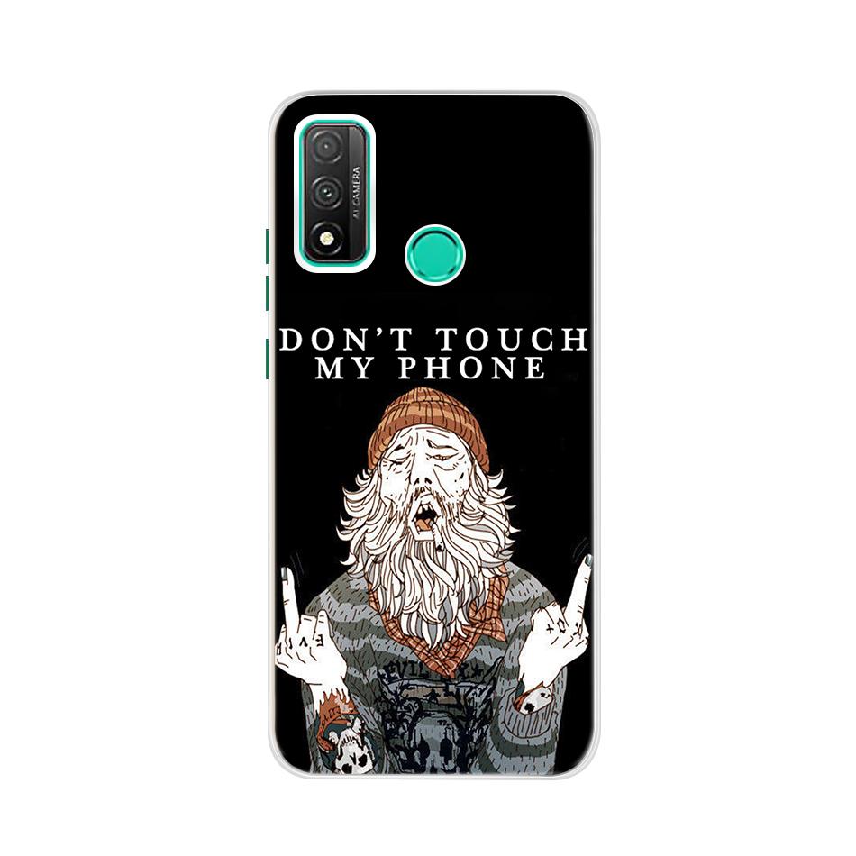 Phone Case For Huawei P smart 2020 Case TPU Silicon Soft Painted Coque Huawei Psmart 2020 POT-LX1A 6.21" Cover Bumper Cases capa