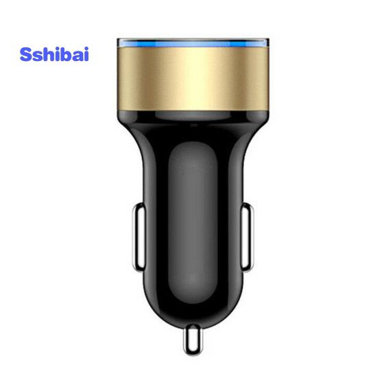 Portable Dual USB  LED Digital Display Quick Charge 5V 3.1A Car Charger Adapter Hobbies Product