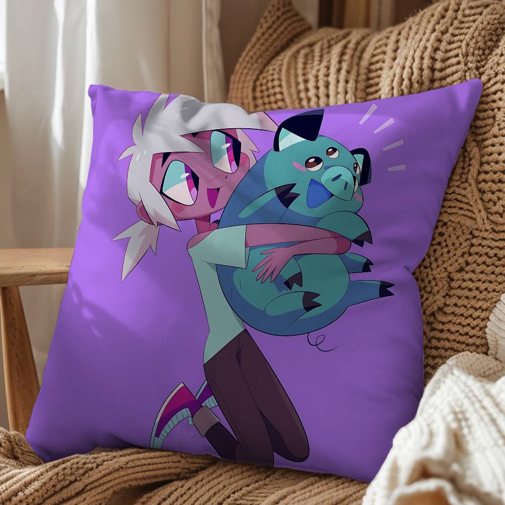 Invincible Kipo Wolf Wonderbeasts Pillow Case Office Cushions Suitable For Sofa Car Bedroom Decorative Cushion Cover
