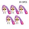 1/10PCS KPOP Demon Hunters Keychain Tiger Character PVC Model Keychain Adorable Harajuku Style Key Ring for Friends Fans Halloween