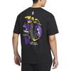 Nike Men's Black Retro Graphic Back Short-Sleeve T-Shirt