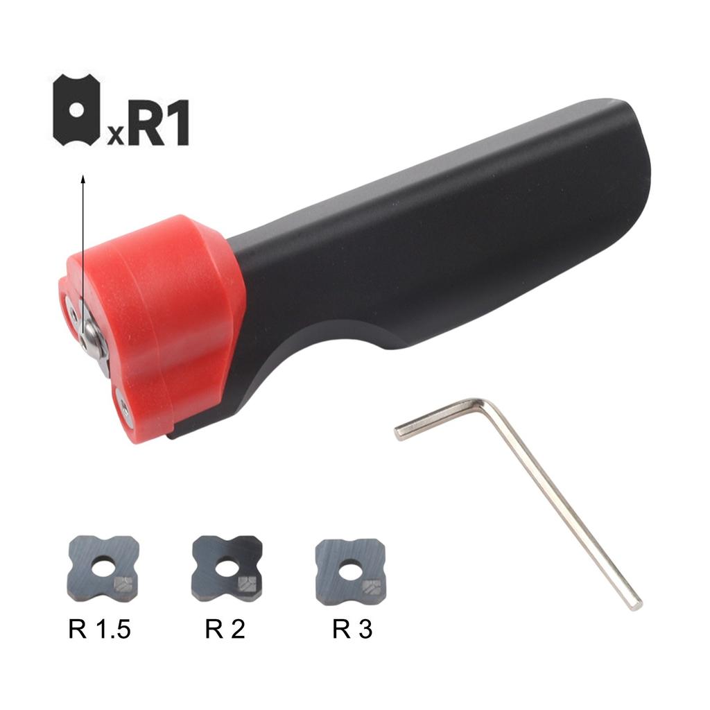 Woodworking Chamfering Tool for Deburring Wood and Plastic Materials