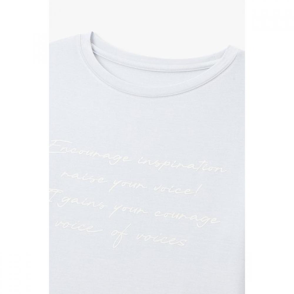 Vov LeTTering PrinT Long Sleeve T shirT 7156340001