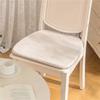 Detachable Chair Cushion Solid Color Anti Slip Comfortable Office Restaurant All Season Universal Simple Elastic Seat Cushion