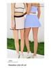 2025 Sommer Colorblock Schnelltrocknender Damen Sport Skort - Hochelastische Yoga- & Fitnessbekleidung
