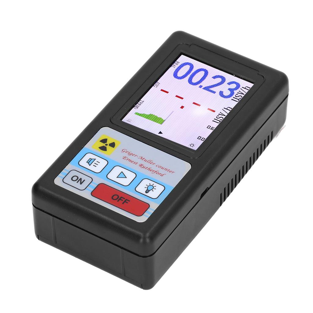 Nuclear Radiation Detector Geiger Counter Dosage Alarm Device Dosimeter Monitor Meter BR 6