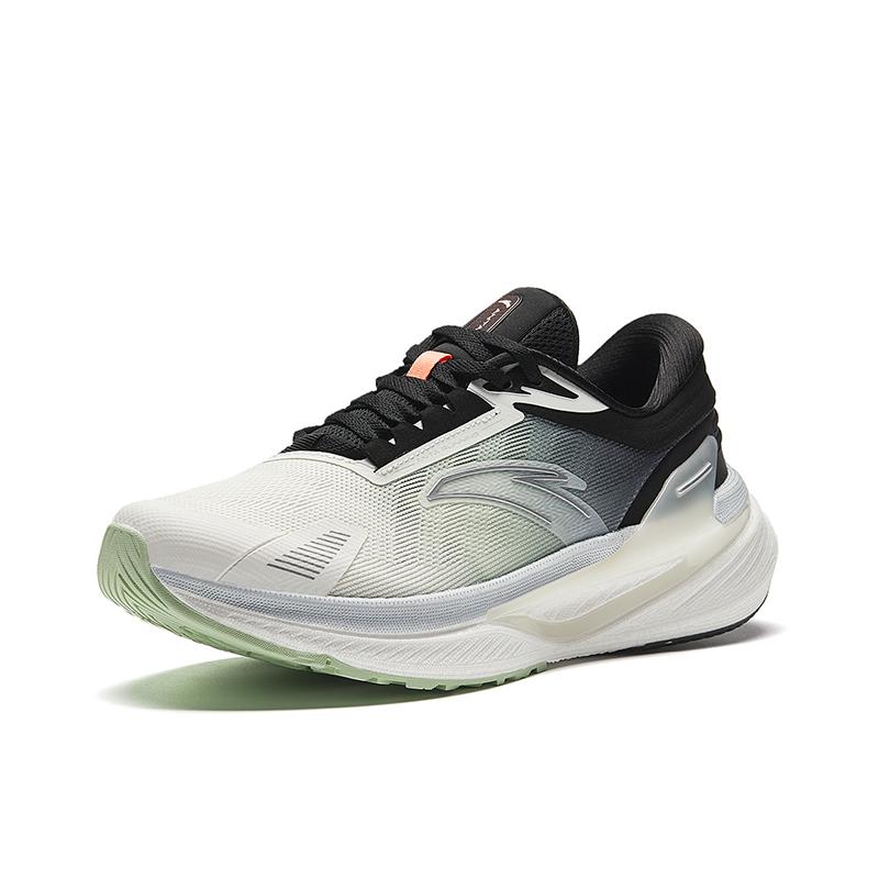 Anta CC Professional Cushioning Durable Low-Top Casual Running Shoes Men Sneaker White Black 912415551-4