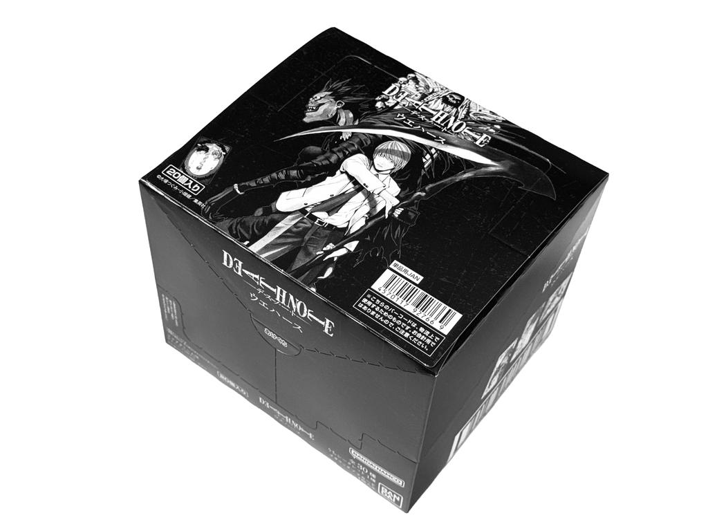 BANDAI DEATH NOTE Wafer Card Collection 20 Packs Box Japan