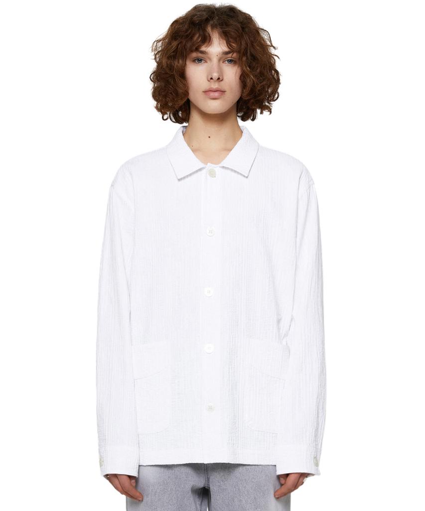 VIVASTUDIO Natural Shirts Jacket [White]