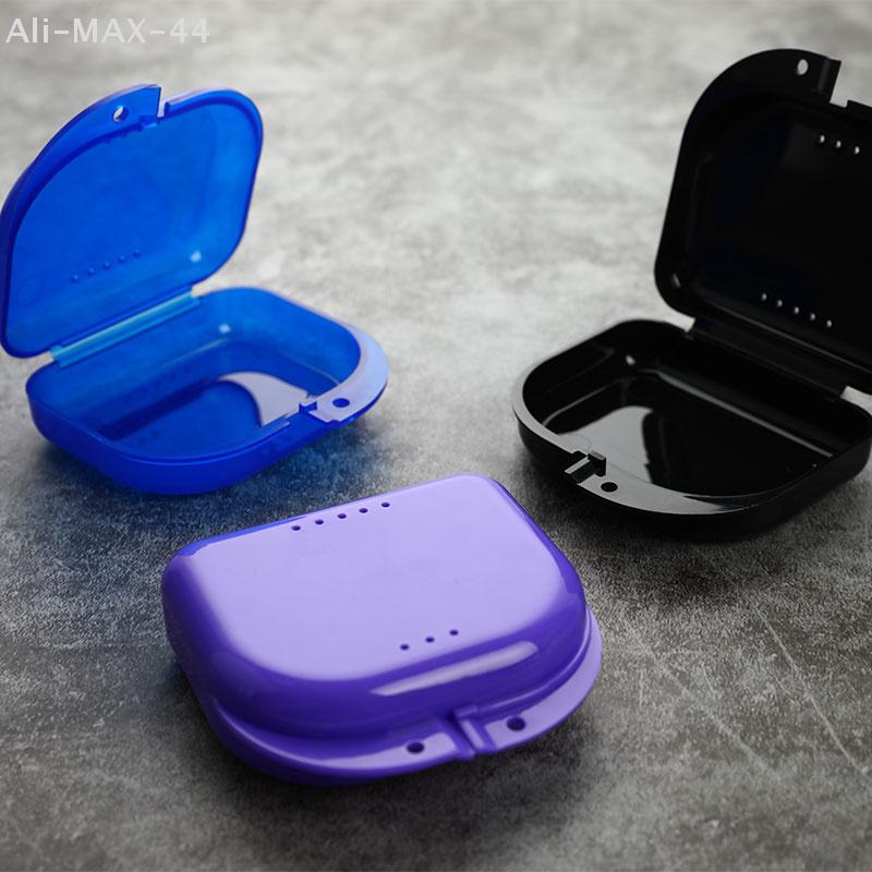 Oral Care Denture Storage Case Cleaner Tooth Retainer Box Brace Container Mouthguard Guard Accessory