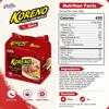 PALDO Spicy Soup Noodle Multi Pack 100g*5pcs | Rich spicy broth, chewy noodle texture, convenient multi-pack design