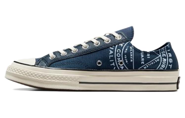 Кеды Converse Chuck 70 с кожаной накладкой, низкие Chuck 70 Rubber Company A07124C 36
