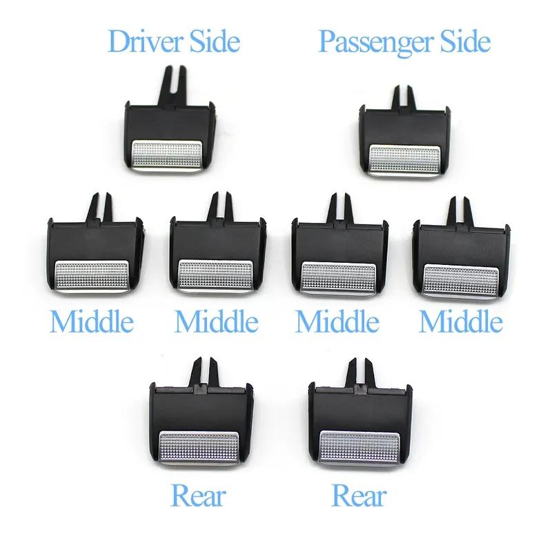For Mercedes Benz W167 GLS GLE 350 400 450 500 580 -2025 Car Dashboard Front Rear AC Air Vent Grille Tab Clip Slider