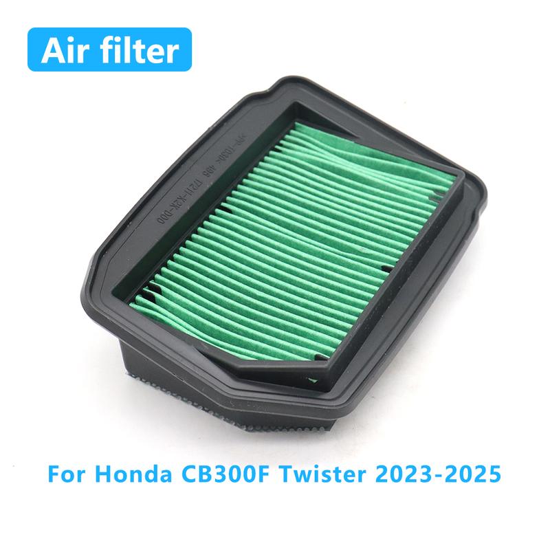 Motorcycle High Flow Air Filter For Honda CB300F Twister 2024 2025 Engine Intake Cleaner Accessories
