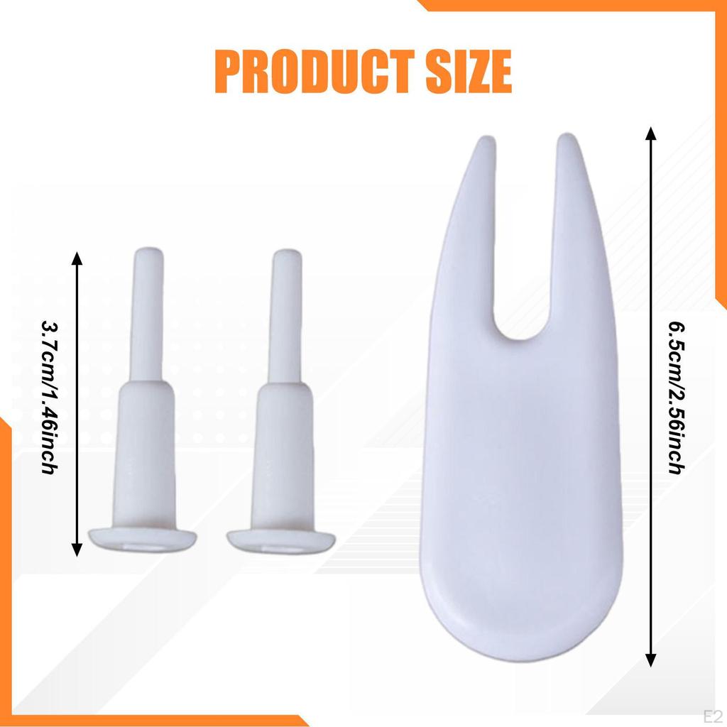 2 Pieces Exercise Ball Plug Pins for Jumping Horse Equipment Gym