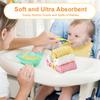 5/6 Stück/Los Babyhandtücher 6 Lagen Baumwolle Weich Baby Taschentuch 28*28cm Säugling Gesichtstuch Spucktücher Sachen für Neugeborene