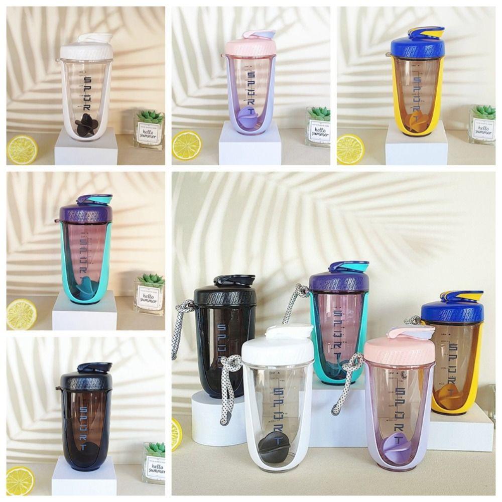 

Large-Capacity Shake Cup Plastic Water Bottle Cute Water Cup Office