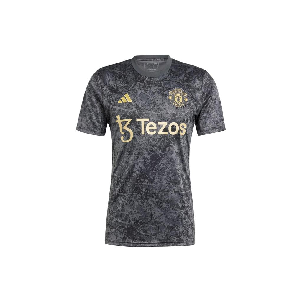 Adidas Free Shipping With AdiClub Manchester United Stone Roses Pre-Match Jersey IQ1566