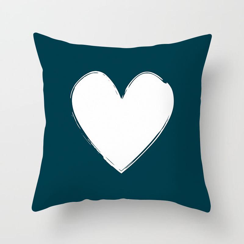 Valentine's Day Digital Printed Car Pillow Cushion Cover Core-Free Home Soft Decoration