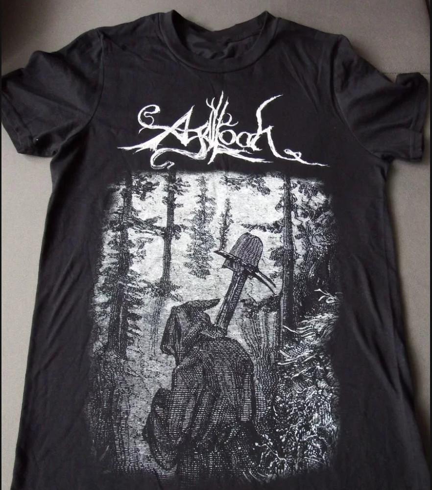 Vzácné Agalloch Bavlněné Tričko s Krátkým Rukávem Černé Pánské S až 4XL Dárek Fanoušci Unisex Tričko