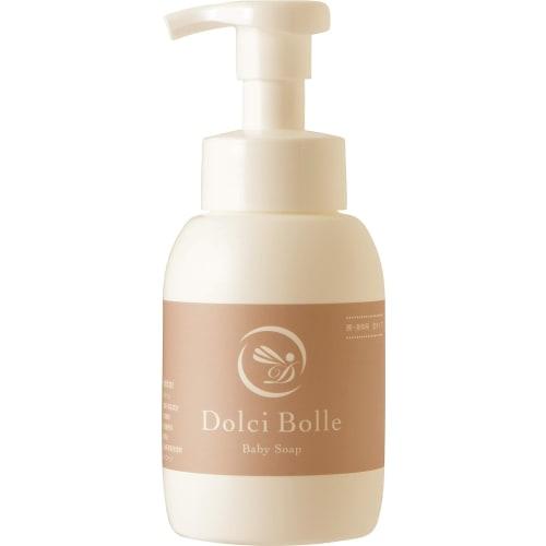 

Dolcivore Baby Soap, 300ml, Additive-Free, Foaming Type. Can be used as a baby shampoo or body wash for newborns and adults. Also suitable for washing