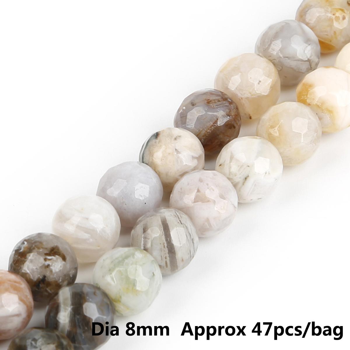 

Натуральный камень граненые бамбуковые агаты оникс свободные бусины для изготовления ювелирных изделий 4 6 8 10 мм 15 сделай сам браслет ожерелье 8mm 47pcs