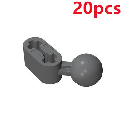 Technical MOC Joint Parts With Ball Connector Compatible with 92013 57909 17114 64276 93571 90608 Building Blocks Bricks Kid Toy 20pcs
