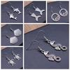 Sea Animal Marine Life Dangle Earring Vintage Shell Dolphin Octopus Squid Turtle Mermaid Shaped Earring For Women Summer Earring
