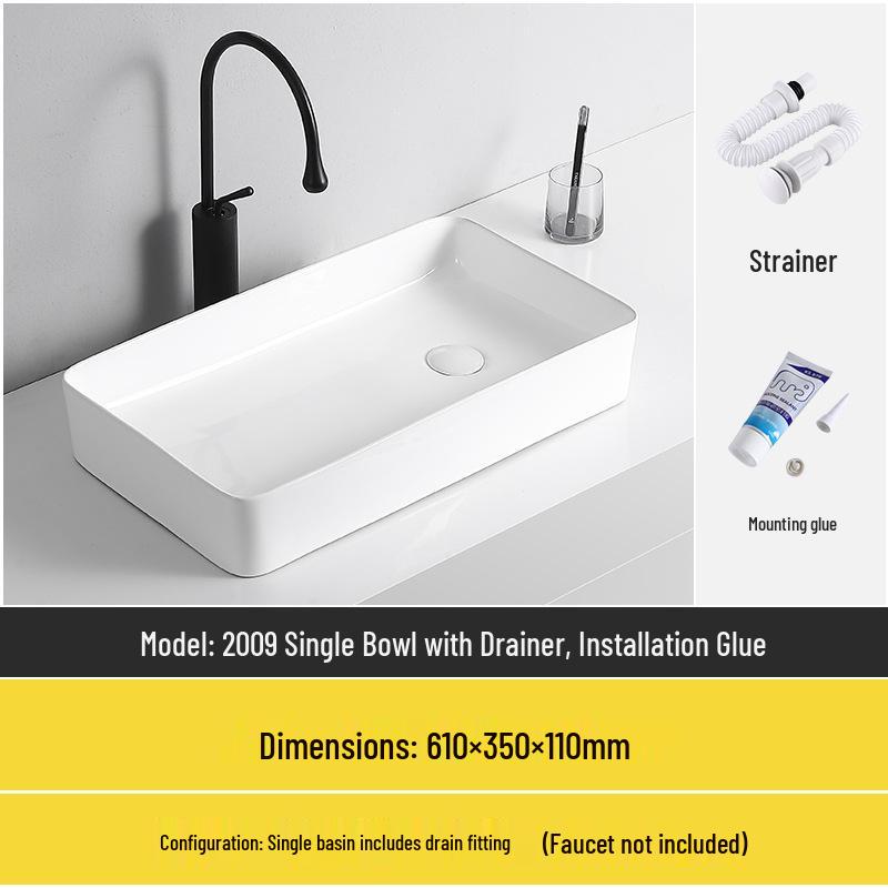 Tengxiang Ceramic Sink: White Floor-Standing Luxury Basin with Cabinet for Bathroom or Balcony