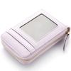 Women's Accordion Card Holder: Simple, Elegant ID & Coin Purse