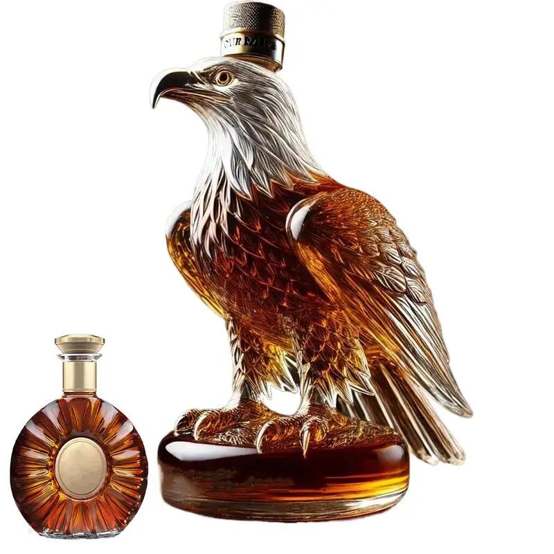 Exquisite Eagle-Shaped Whiskey Decanter Ideal Gift for Dad & Husband,Exquisite Eagle Liquor Bottle Fun Home Decor for Holiday
