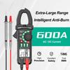 600A Intelligent Anti-Burn Digital Clamp Meter AC/DC Measurement, Multimeter for Electrical Testing & Automotive Repair